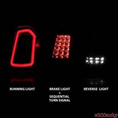 Anzo USA Tail Light Assembly Chrysler 300C 2011-2014 - 321344