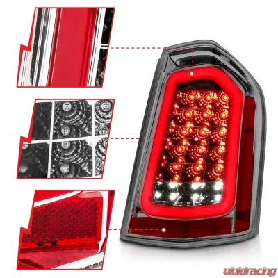 Anzo USA Tail Light Assembly Chrysler 300C 2011-2014 - 321344