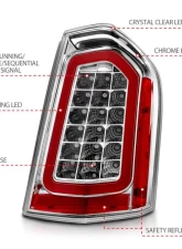 Anzo USA Tail Light Assembly Chrysler 300C 2011-2014                                     - 321344 - Image 4