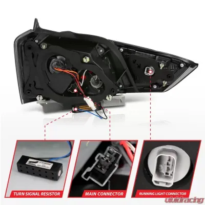 Anzo USA Tail Light Assembly Chevrolet Impala 2014-2018 - 321345