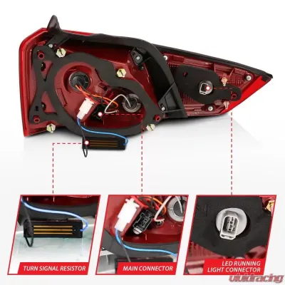 Anzo USA Tail Light Assembly Chevrolet Impala 2014-2018 - 321346