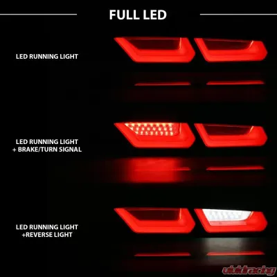 Anzo USA Tail Light Assembly Chevrolet - 321349