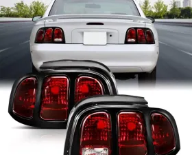 Anzo USA Tail Light Assembly Ford Mustang 1994-1998