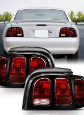 Anzo USA Tail Light Assembly Ford Mustang 1994-1998                                     - 321350 - Image 5