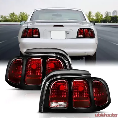 Anzo USA Tail Light Assembly Ford Mustang 1994-1998 - 321350
