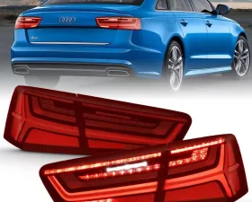 Anzo USA Tail Light Assembly Audi 80 1988