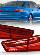 Anzo USA Tail Light Assembly Audi 80 1988                                     - 321353 - Image 7