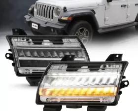 Anzo USA Side Marker Light Assembly Jeep Wrangler Rear 2018-2019