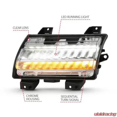 Anzo USA Side Marker Light Assembly Jeep Wrangler Rear 2018-2019 - 511083