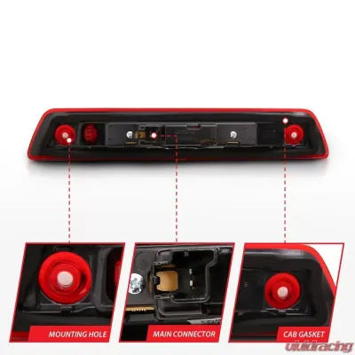 Anzo USA Third Brake Light Assembly Jeep Grand Cherokee 2005-2010 - 531108