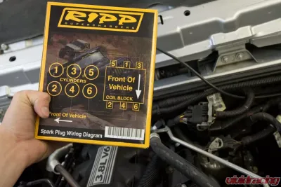 Spark Plug Wire Set Wrangler 3.8L RIPP Superchargers - 15rs301m