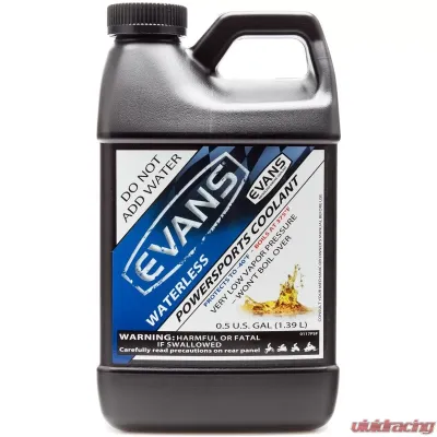 Evans Cooling Waterless Powersports Engine Coolant Half Gallon - EC72064