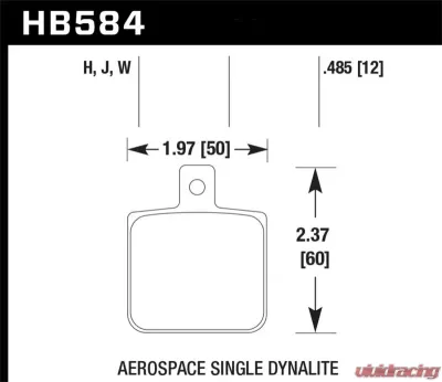 Hawk Performance HPS 5.0 - HB584B.485