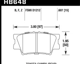 Hawk Performance HPS Rear