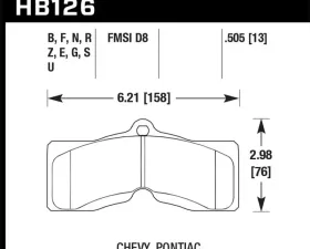 Hawk Performance ER-1 Disc Brake Pad