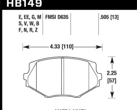 Hawk Performance ER-1 Disc Brake Pad