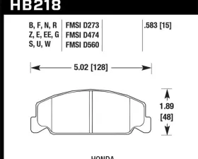 Hawk Performance ER-1 Disc Brake Pad