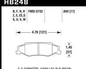 Hawk Performance ER-1 Disc Brake Pad