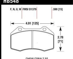 Hawk Performance ER-1 Disc Brake Pad