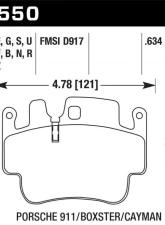 Hawk Performance ER-1 Disc Brake Pad                                     - HB550D.634 - Image 2