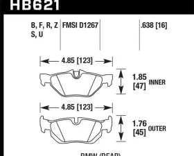 Hawk Performance ER-1 Disc Brake Pad
