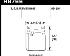 Hawk Performance ER-1 Disc Brake Pad