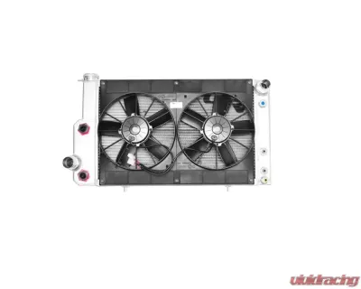 PWR Extruded Tube Crossflow Radiator Module w/EOC SBF/BBF Mustang 1967-1970 - 15-10553