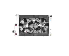 PWR Extruded Tube Crossflow Radiator Module w/EOC & PSC SBF/BBF Ford Mustang 1967-1970