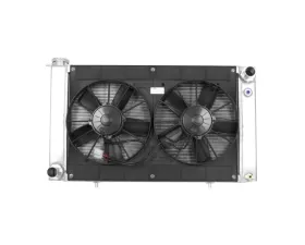 PWR Extruded Tube Crossflow Radiator Module w/TOC 5.0 Coyote Mustang 1967-1970