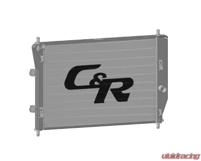 PWR Coupe Convertible OE Fit 36mm Single Row W/O Cooler Chevrolet C6 Corvette Base 2005-2012 - 25-00200