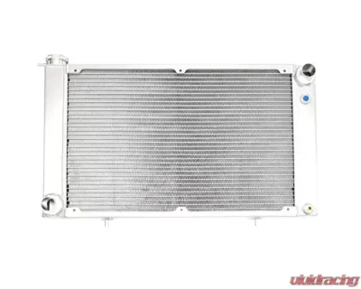 PWR Extruded Tube Crossflow Radiator w/TOC SBF/BBF Mustang 1967-1970 - 25-10551