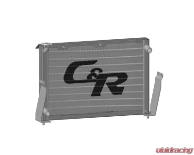 C&R Extruded Tube Radiator 1.8L Single Pass Mazda Miata 1999-2005 - 25-10900