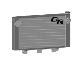 PWR Extruded Tube Crossflow Radiator w/TOC 5.0 Coyote Mustang 1967-1970