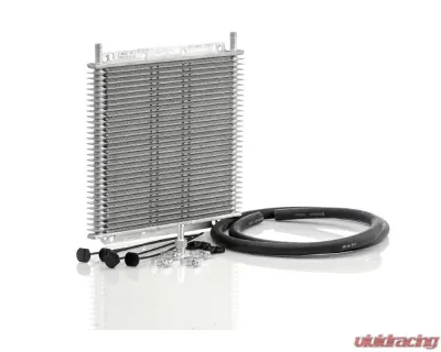 PWR Trans Oil Cooler Kit 11" x 10" x 3/4" 3/8" Push On Barb - 42-00006