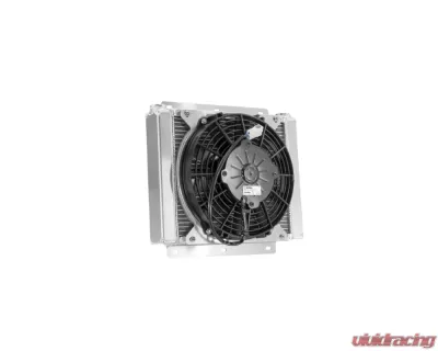 PWR Universal 42mm Oil Cooler Module w/ 9" Spal Fan 12.75" x 9.75 - CR-UC-RQC001C