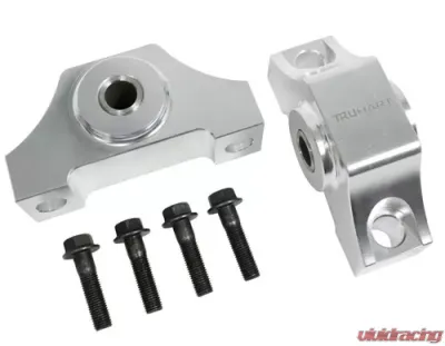 TruHart Torque Mounts Solid Billet Polished Acura Integra 1994-2001|Honda Civic 1997-2001 - TH-H306-AL