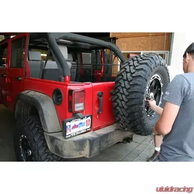 Synergy MFG JK Spare Tire Relocation Bracket 2007-2018 Wrangler JK/JKU - 4012