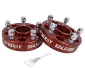 Synergy MFG Jeep Hub Centric Wheel Adapters 5X4.5 to 5X5 1.50 Inch Width