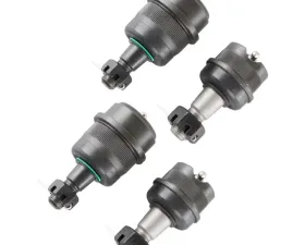 Synergy MFG Jeep HD Knurled Front Ball Joint Set Dana 30/44 2 Uppers 2 Lowers Jeep TJ/LJ/XJ/YJ/ZJ