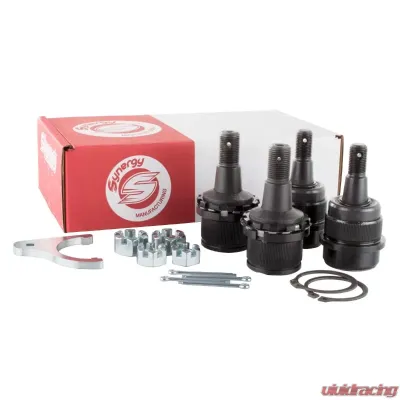 Synergy MFG Dodge Ram 03-13 HD Knurled Adjustable Ball Joint Kit 1500/2500/3500 4X4 - 4123KN