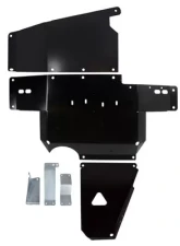 Synergy MFG JK Heavy Duty Complete Skid Plate System 12-18 Wrangler JK/JKU Black Powdercoated                                     - 5709-BK - Image 3