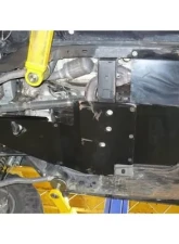 Synergy MFG Jeep JK Standard Transmission Skid Plate 2007-2018 Wrangler JK/JKU Black Powdercoated                                     - 5710-10-BK - Image 2