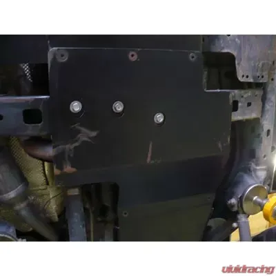 Synergy MFG Jeep JK Standard Transmission Skid Plate 2007-2018 Wrangler JK/JKU Black Powdercoated - 5710-10-BK