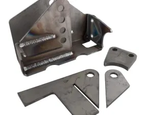 Synergy MFG JK Weld-On HD Front Track Bar Bracket 2.5 Inch Axle Tube 2007-2018 Wrangler JK/JKU
