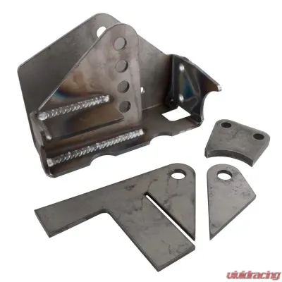 Synergy MFG JK Weld-On HD Front Track Bar Bracket 2.5 Inch Axle Tube 2007-2018 Wrangler JK/JKU - 8012-13