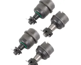 Synergy MFG Jeep HD Non-Knurled Front Ball Joint Set Dana 30/44 2 Uppers 2 Lowers Jeep JK/WJ