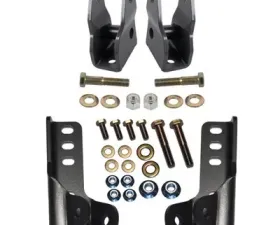 Synergy MFG JK Front and Rear Lower Shock Relocation Kit 2007-2018 Wrangler JK/JKU