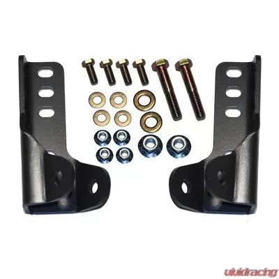 Synergy MFG JK Front and Rear Lower Shock Relocation Kit 2007-2018 Wrangler JK/JKU - 8019