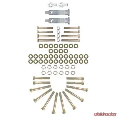 Synergy MFG JK G9 Track Bar Hardware Kit Complete UCA LCA 2007-2018 Wrangler JK/JKU - 8050-02