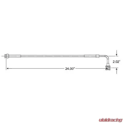 Synergy MFG JK Extended Front/Rear DOT Approved Brake Line Kit 2007-2018 Wrangler JK/JKU - 8066